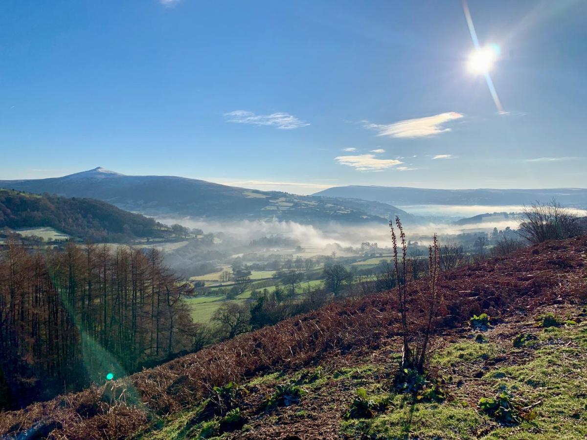 Black Mountains Stylish Hideaway, Nr Crickhowell Llanbedr  Εξωτερικό φωτογραφία